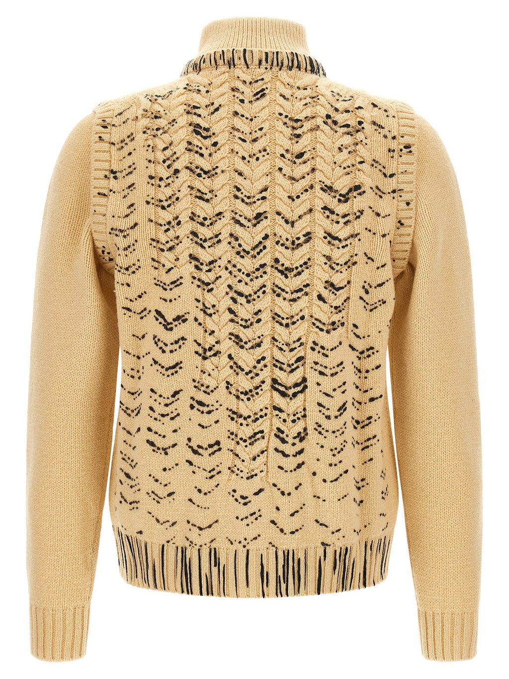 Openwork knit cardigan 2