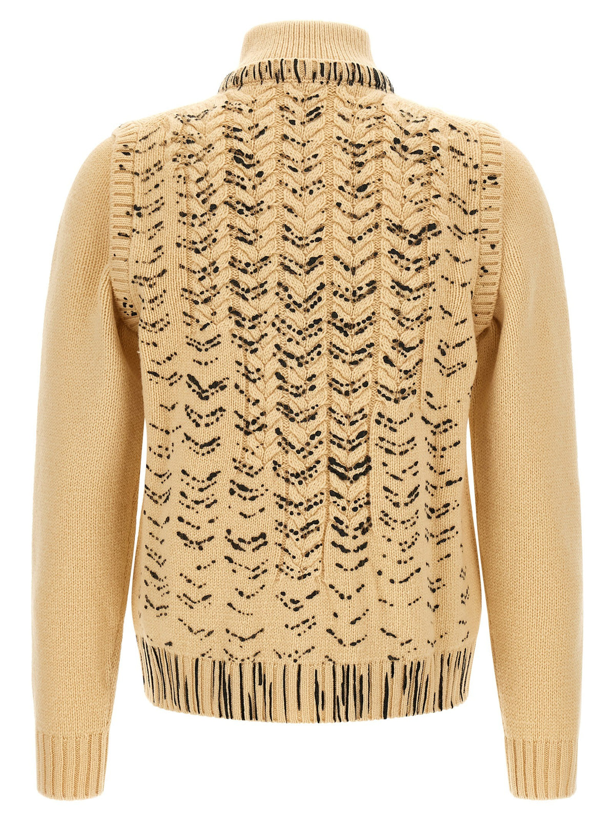 Openwork knit cardigan 2