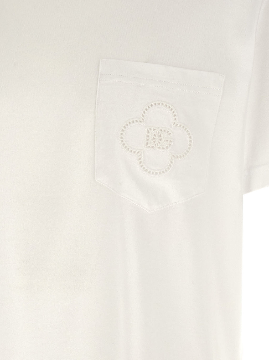 Openwork logo t-shirt 4