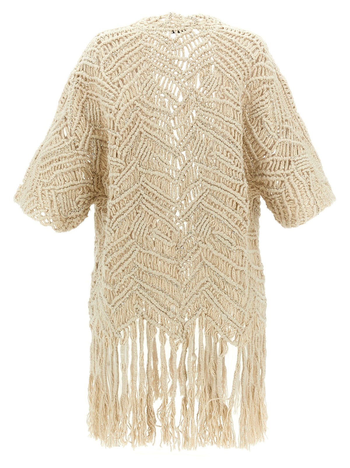 'OPERA Dazzling Macramé' cardigan 2