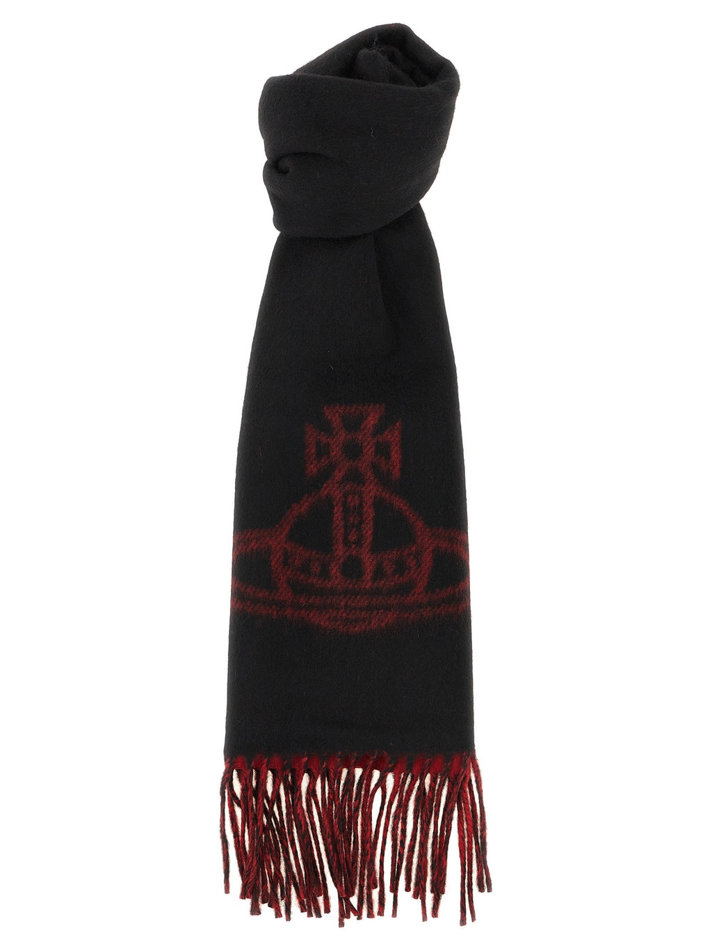 'Orb' double-face scarf