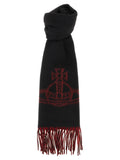 'Orb' double-face scarf