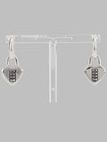 Orecchini "Heart Padlock"