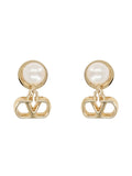 ORECCHINI "VLOGO SIGNATURE" CON PERLA