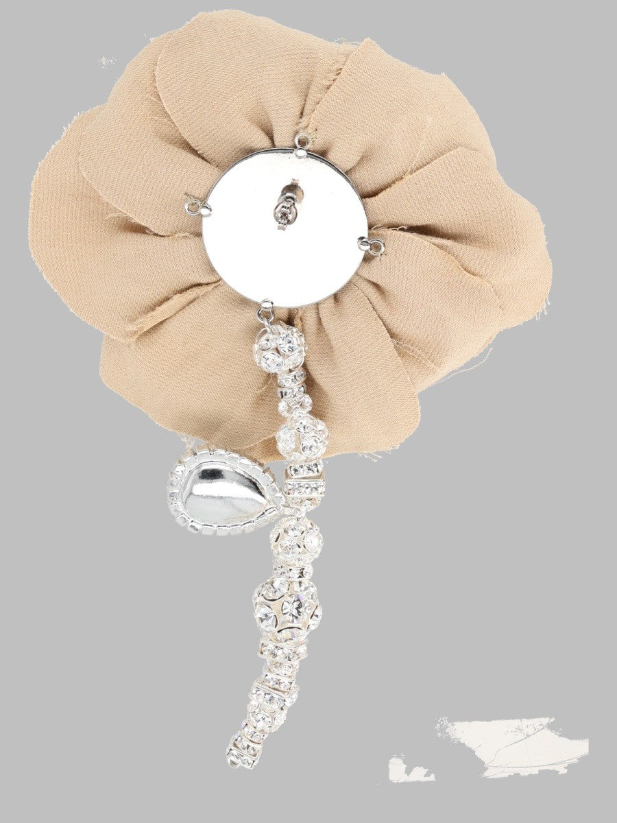 Orecchino Singolo con Fiore 2