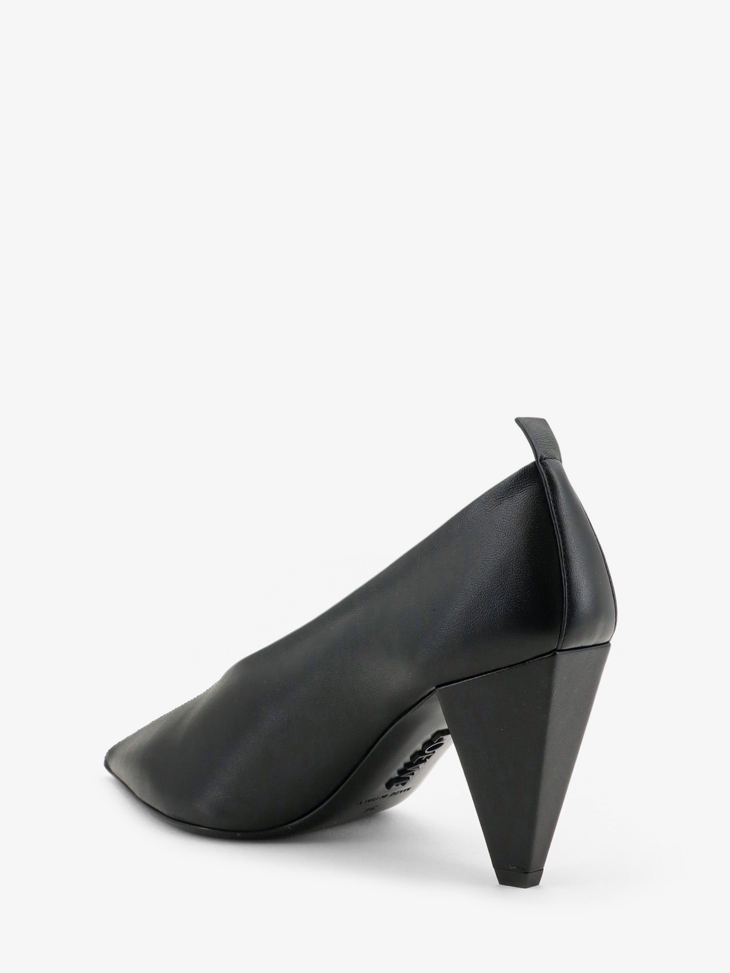 Origami Cubic leather pumps 3