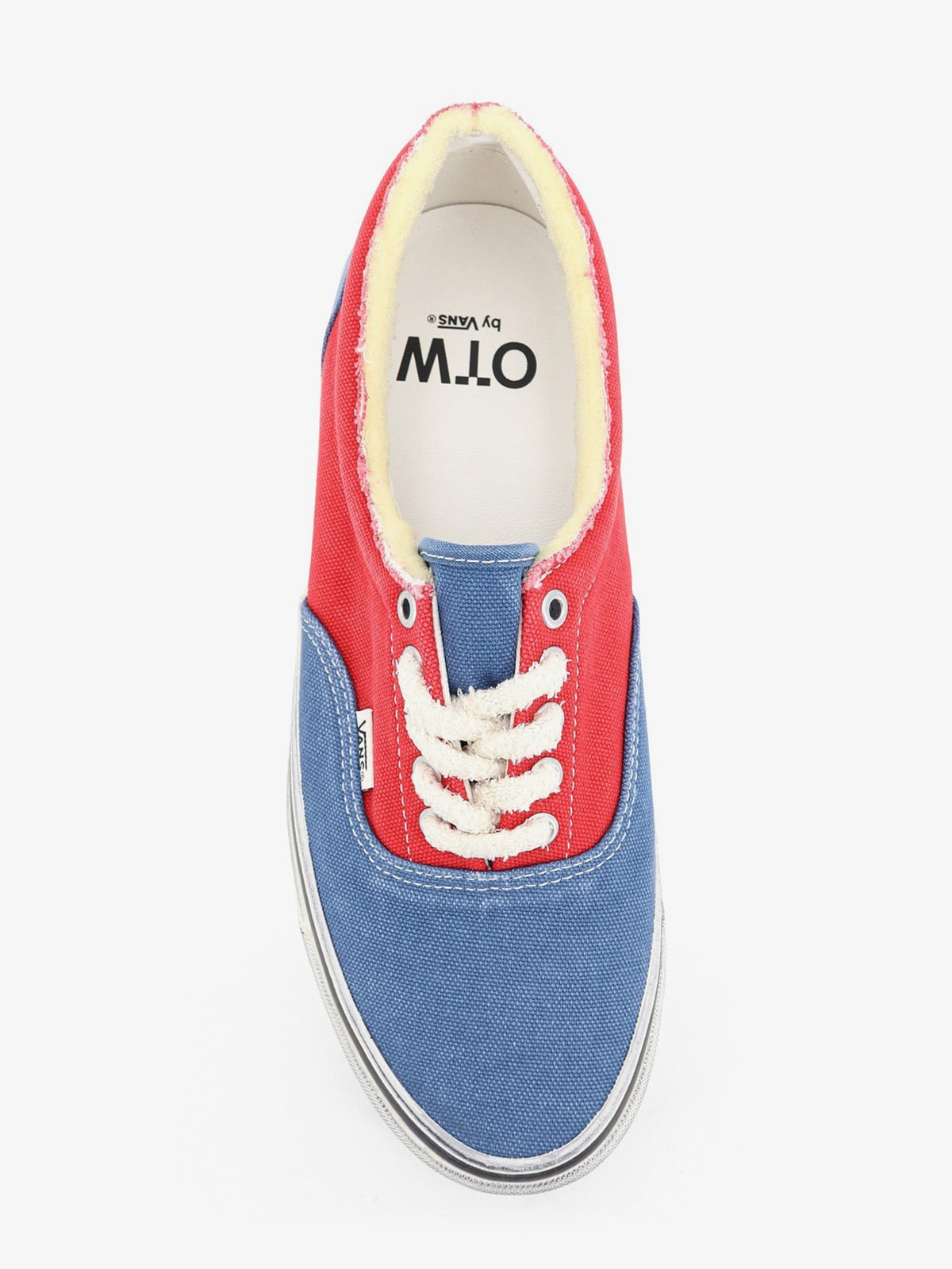 OTW Era 95 DST canvas sneakers with raw cut profile 5