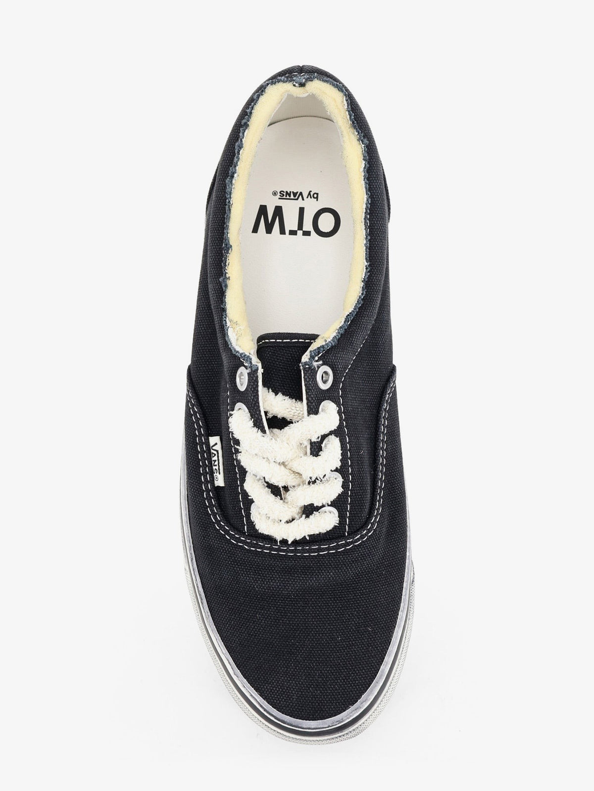 OTW Era 95 DST canvas sneakers with raw cut profile 5