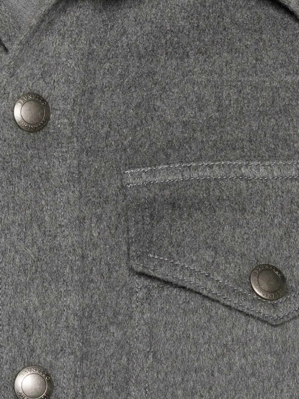 Outerwear lightweight virgin wool cloth shirt 3