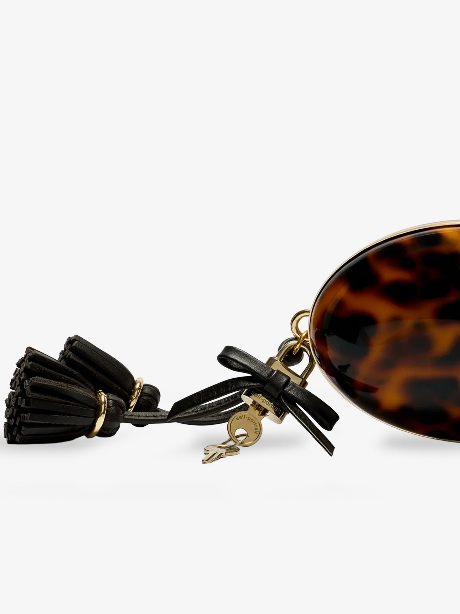 Oval resin clutch bag 3