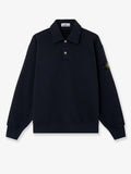 Oversized cotton polo shirt