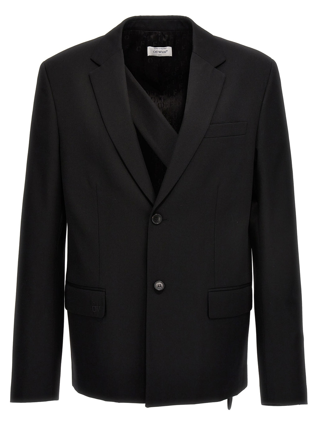 'OW Embroidery' blazer