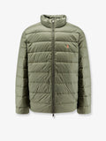 Packable down jacket made from recycled materials
