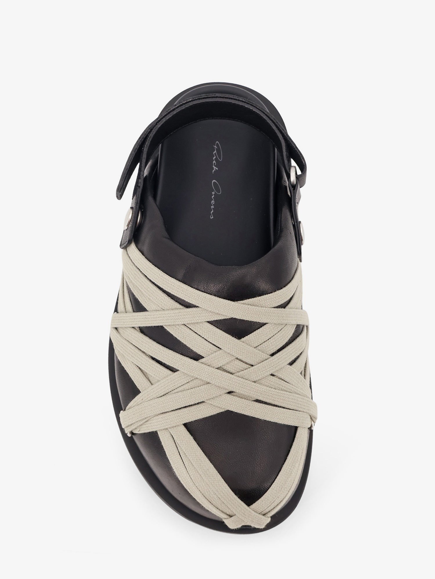 Padded Megalace Platform leather sandals 5