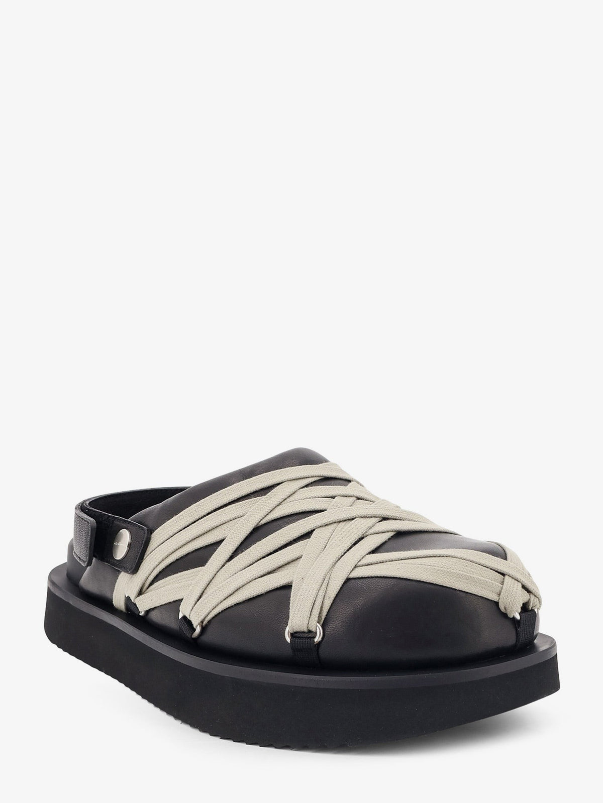 Padded Megalace Platform leather sandals 2