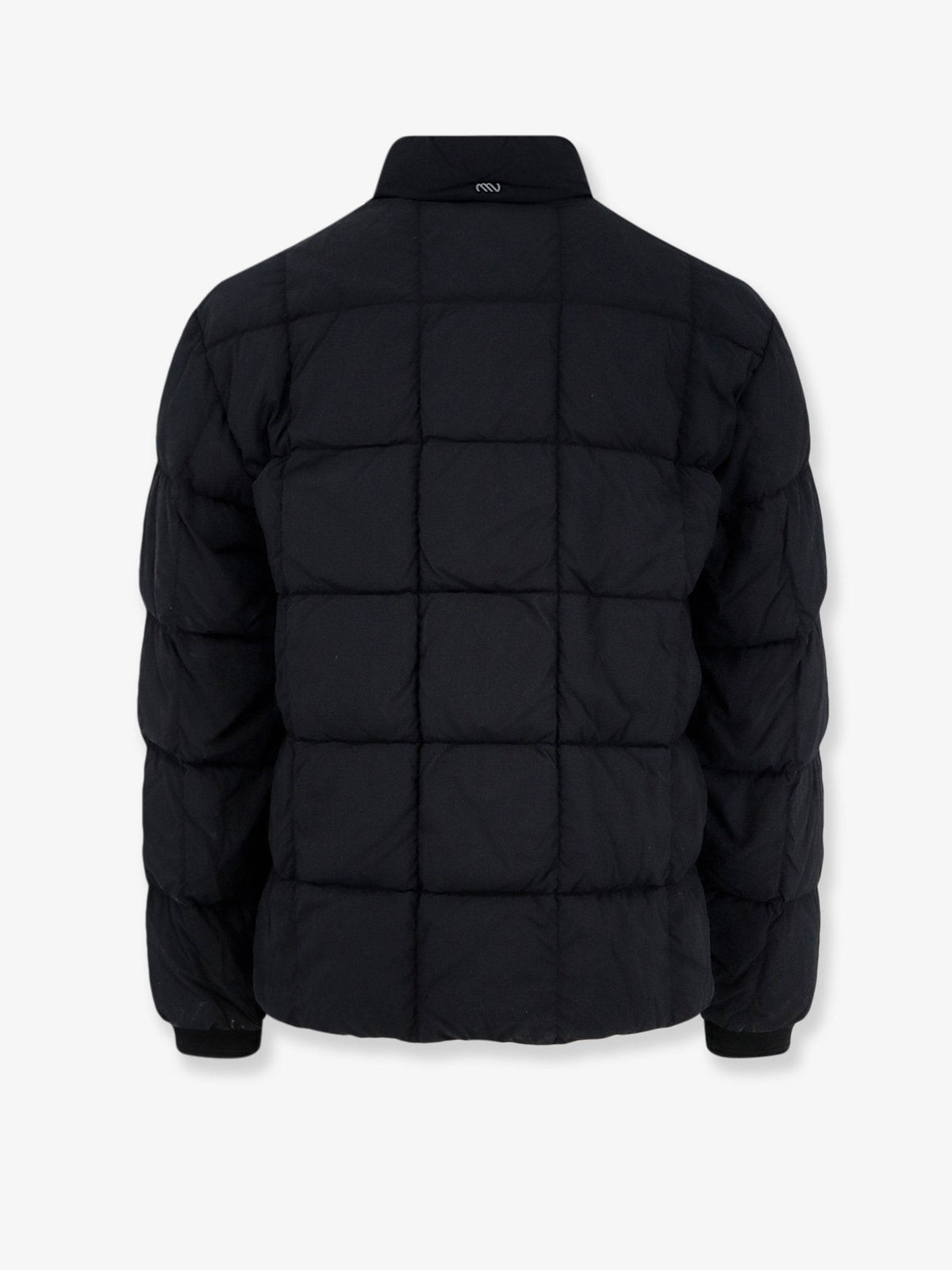 Padded nylon bomber jacket 2