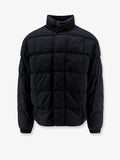 Padded nylon bomber jacket