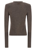 Padded shoulder sweater 2