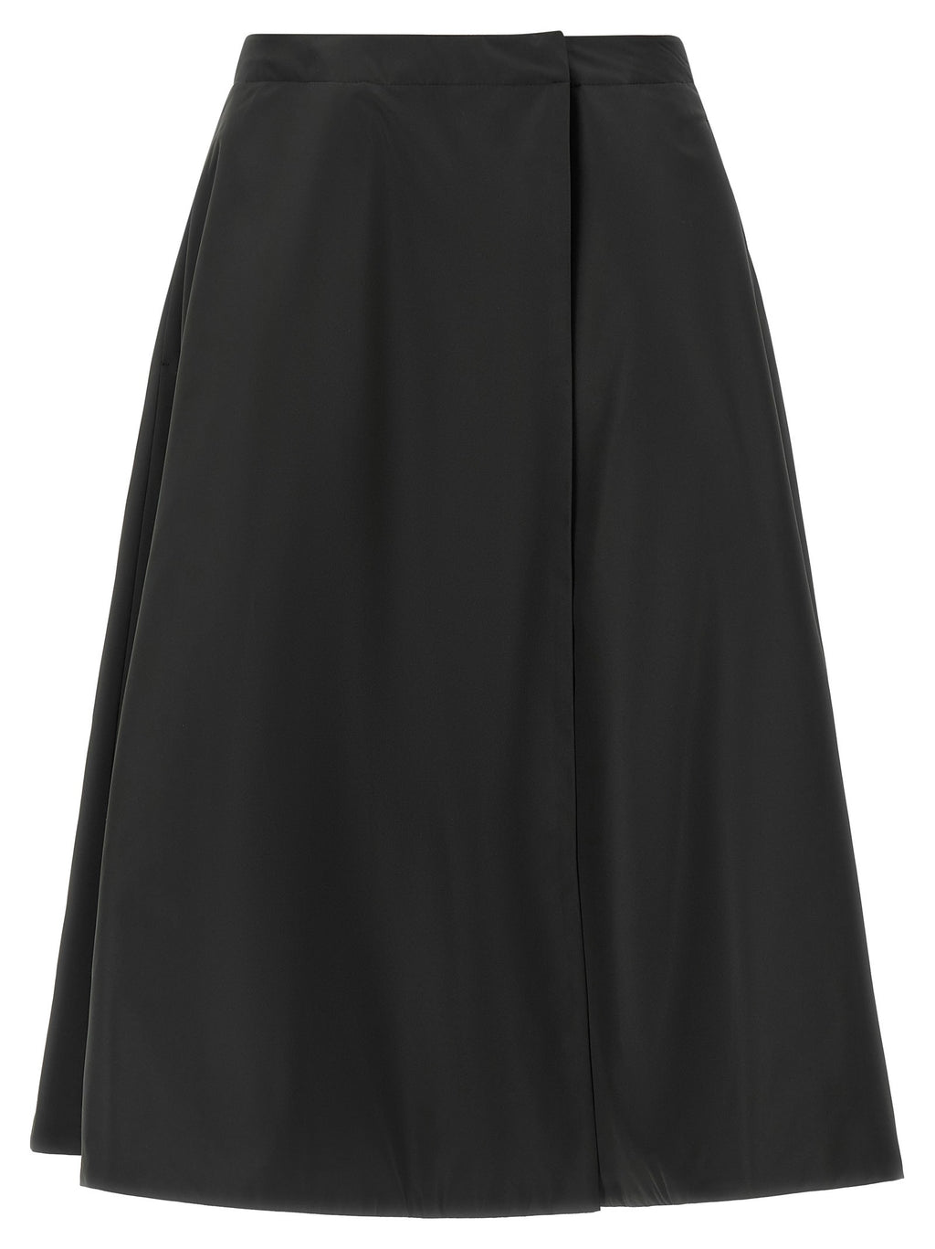 Padded taffeta skirt