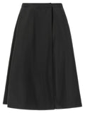 Padded taffeta skirt
