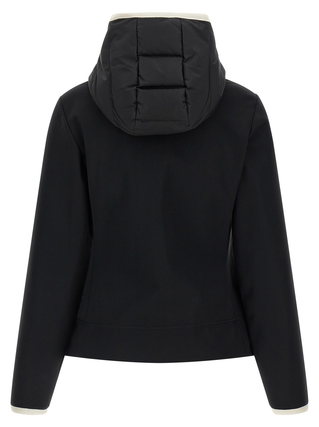 'Padded Zip-Up' cardigan 2