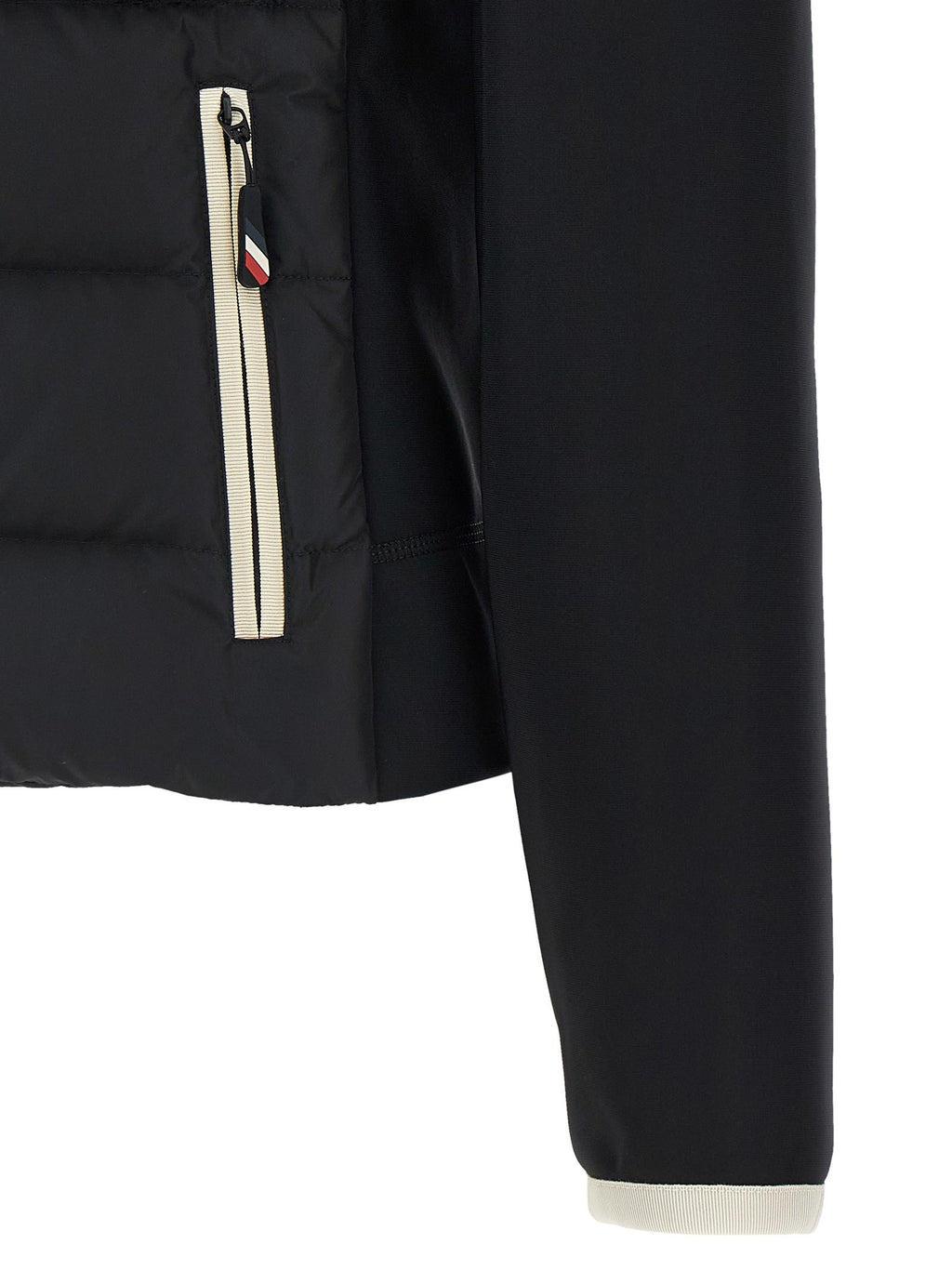 'Padded Zip-Up' cardigan 4