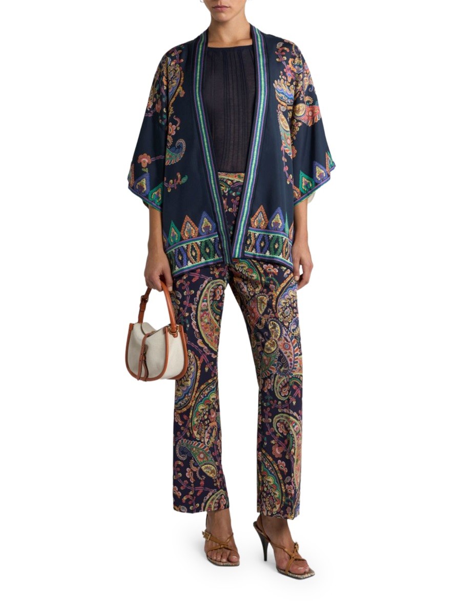 PAISLEY FOLIAGE "BOOTCUT" PANTS 2