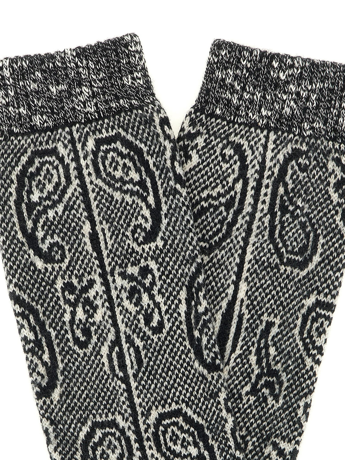 Paisley Jacquard Socks 3
