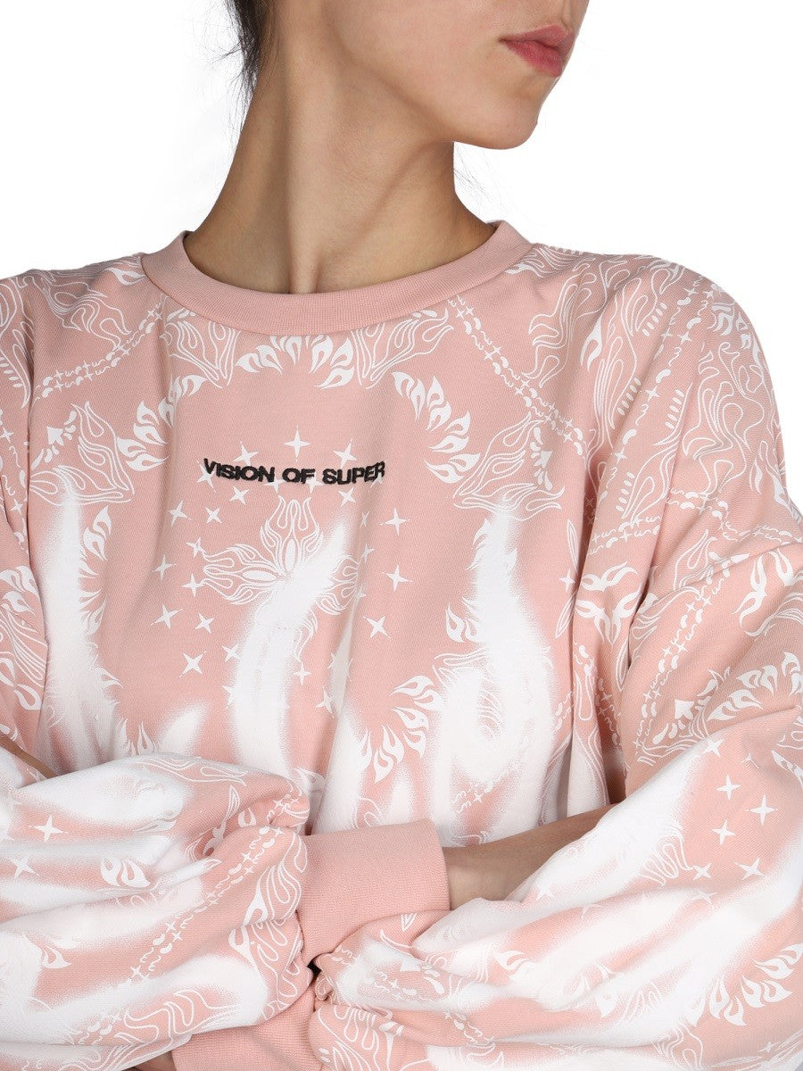 PAISLEY PATTERN SWEATSHIRT 4