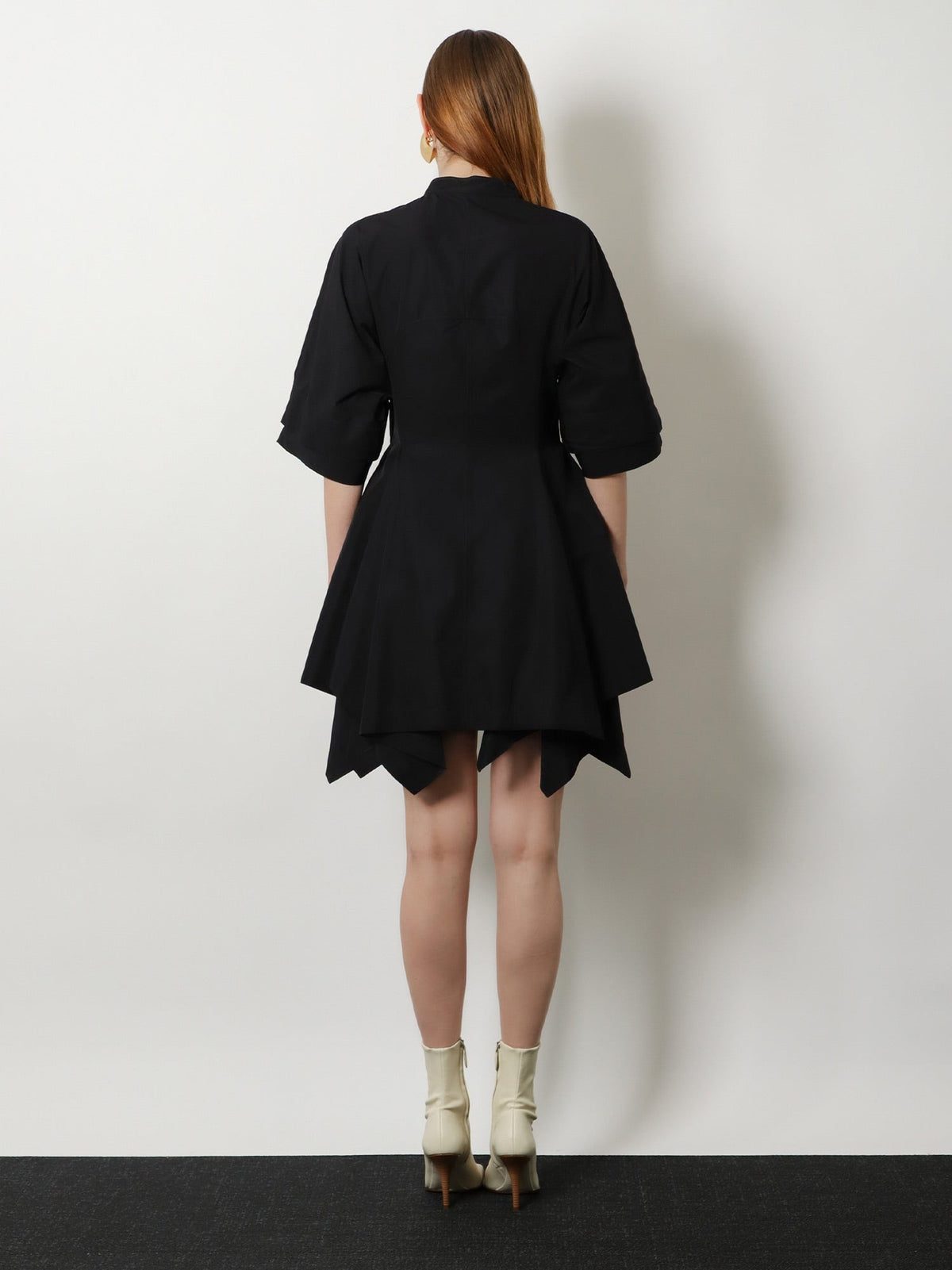 Panelled cotton dress 3