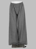Pantalone Ampio In Lana