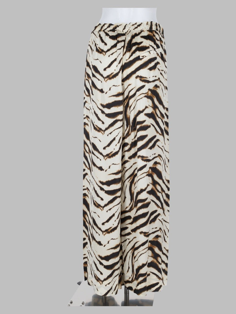 Pantalone Ampio In Satin 2