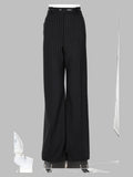 Pantalone Ampio Svasato a Grana Fine