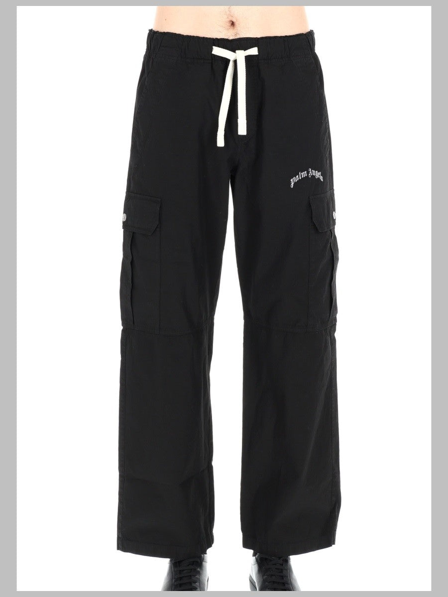 PANTALONE CARGO "CURVED LOGO"