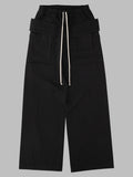 Pantalone Cargo in Felpa di Cotone
