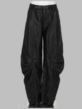 PANTALONE CARGO IN PELLE
