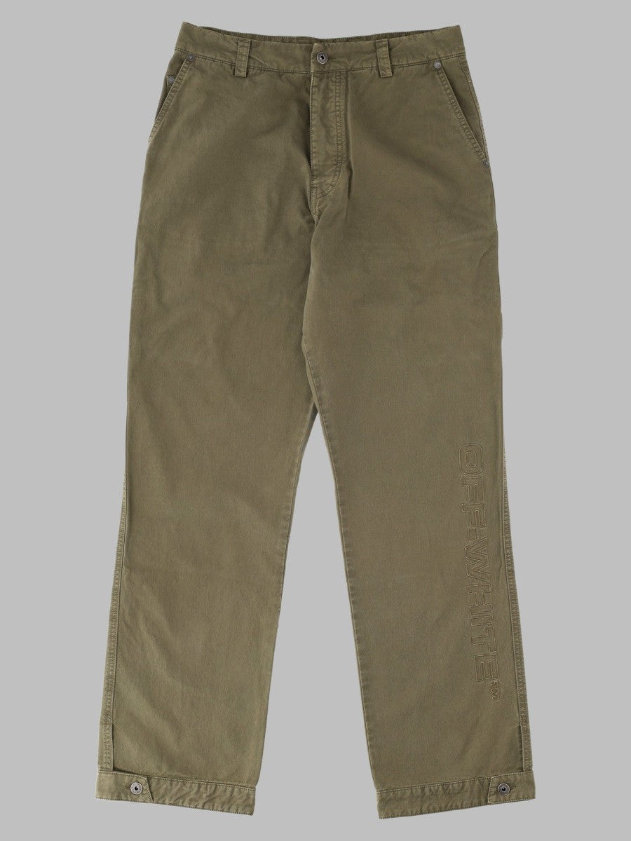 Pantalone Con Logo Ricamato