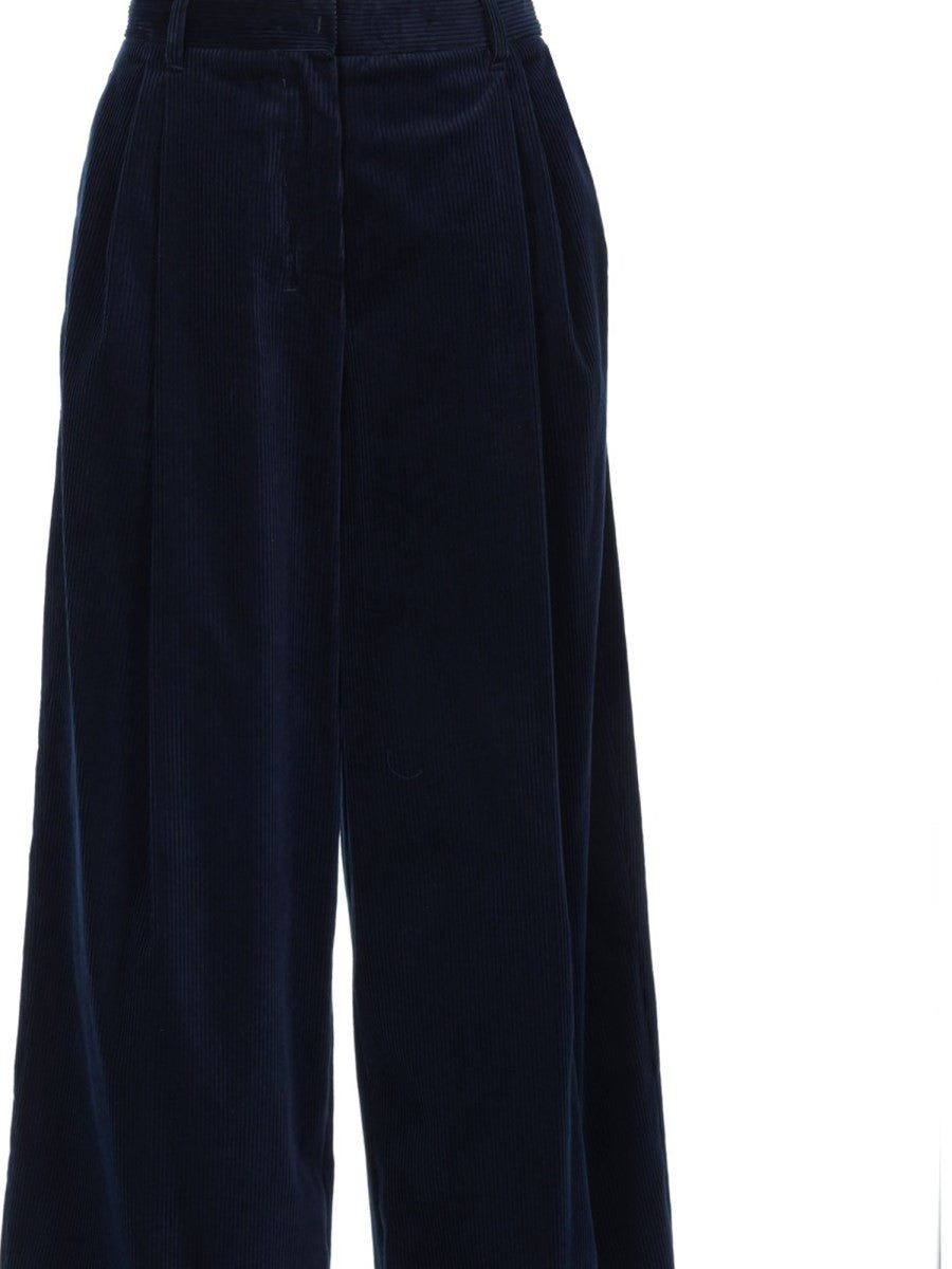 Pantalone "Corona" In Velluto A Coste 3