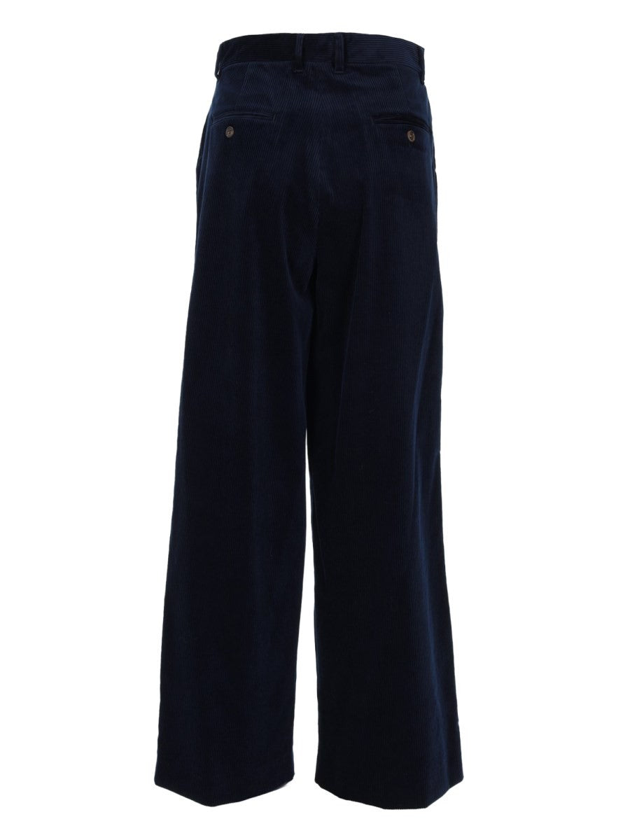 Pantalone "Corona" In Velluto A Coste 2