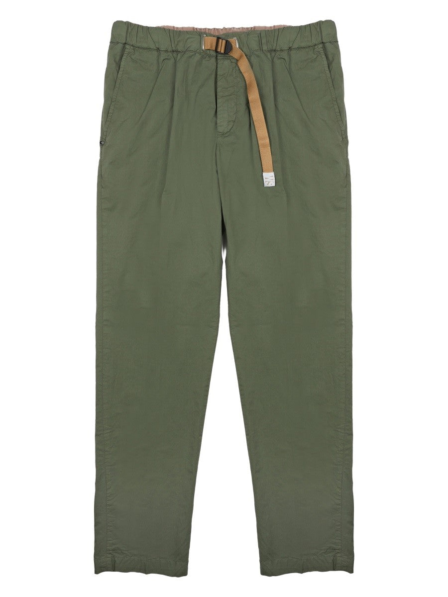 PANTALONE IN COTONE CON CINTURA