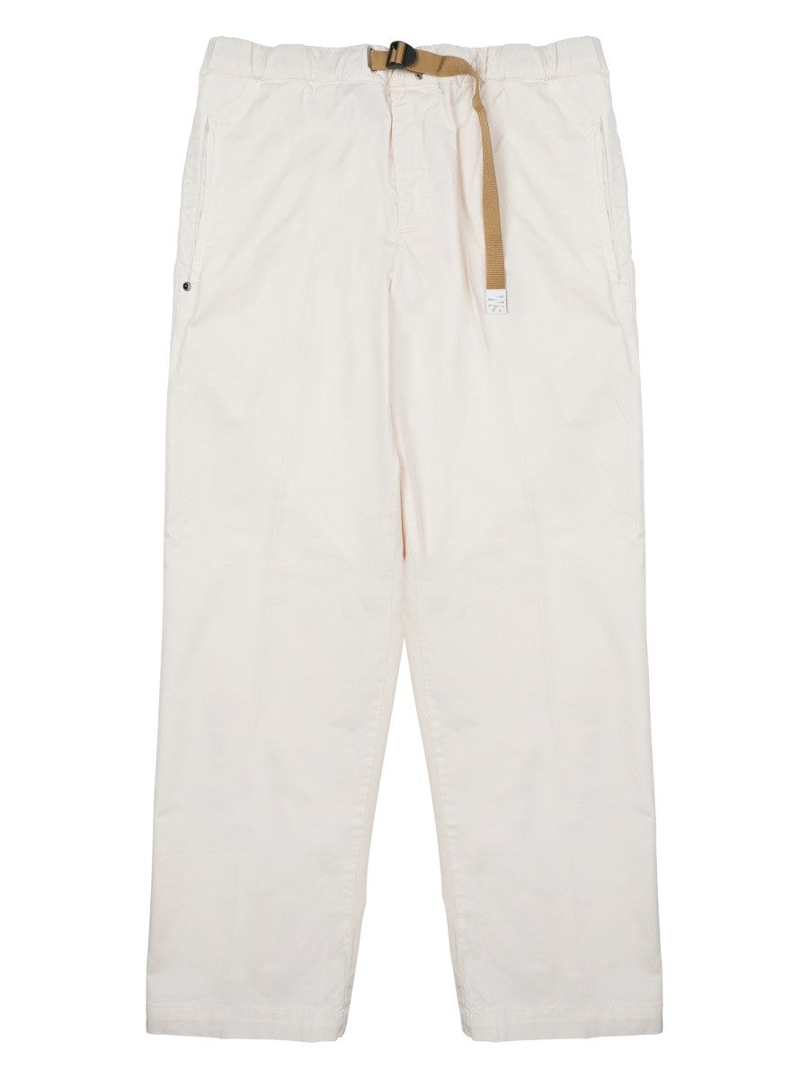 PANTALONE IN COTONE CON CINTURA