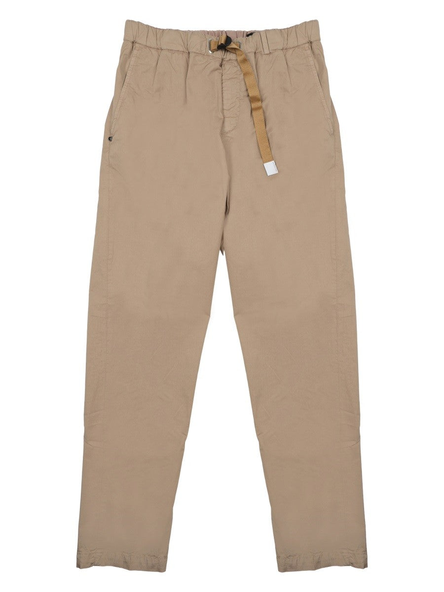 PANTALONE IN COTONE CON CINTURA