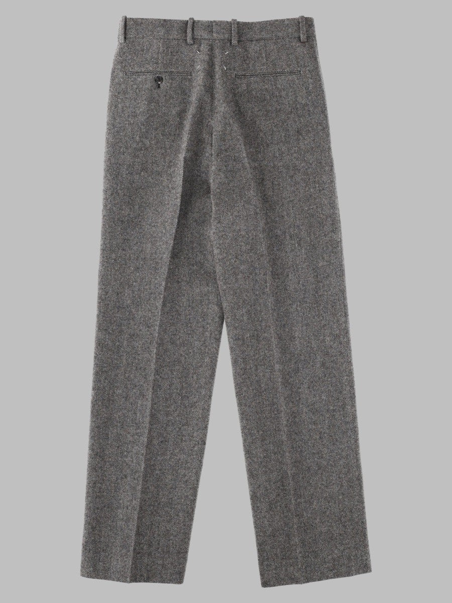 Pantalone in Lana a Spina di Pesce 2