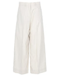 PANTALONE IN POPELINE DI COTONE