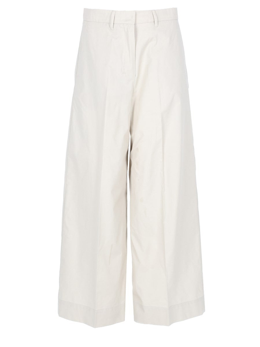 PANTALONE IN POPELINE DI COTONE