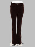 Pantalone In Velluto A Coste