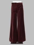 pantalone in velluto di cotone