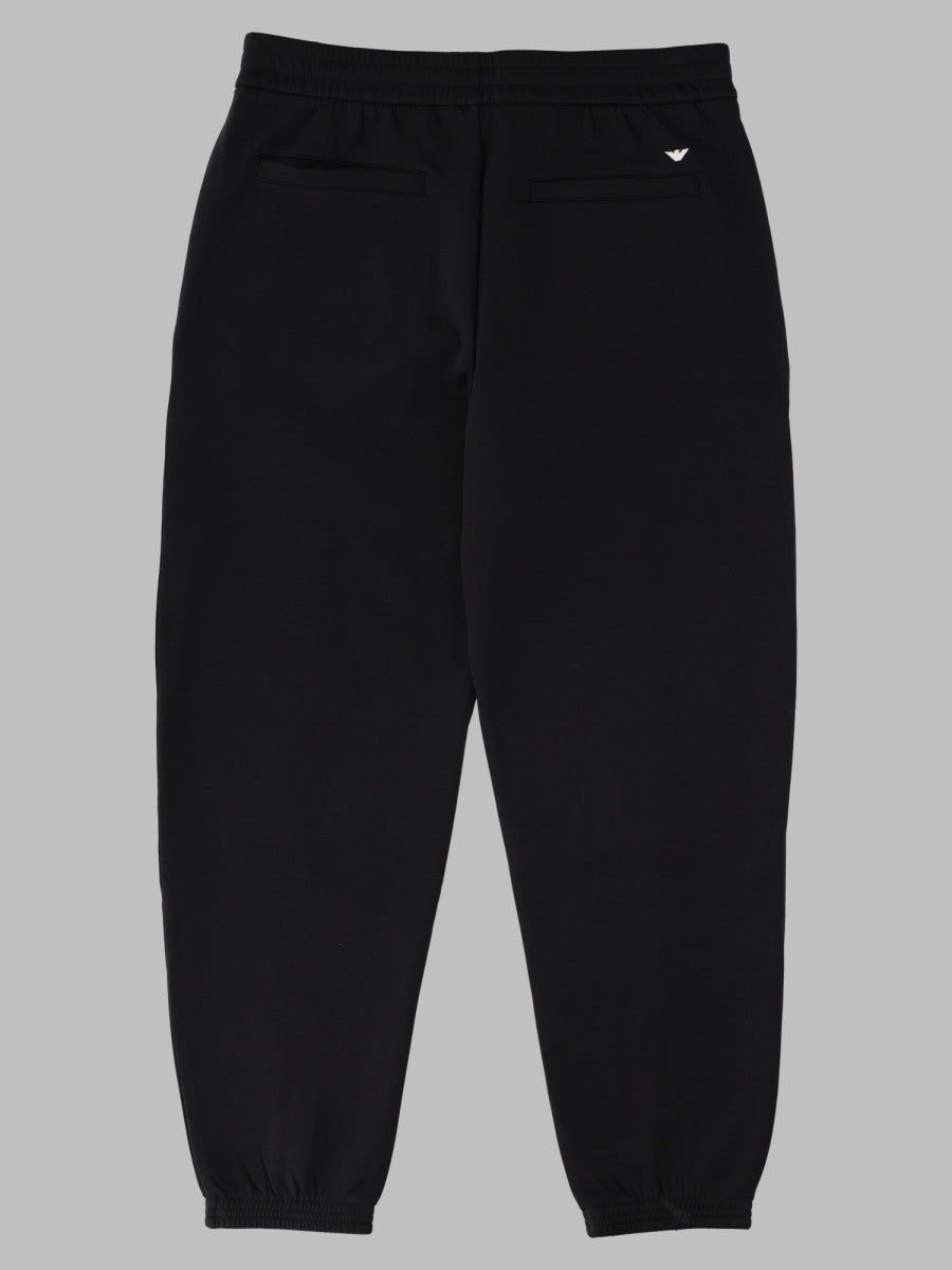 Pantalone Jersey Jogger con Coulisse e Tasche 2