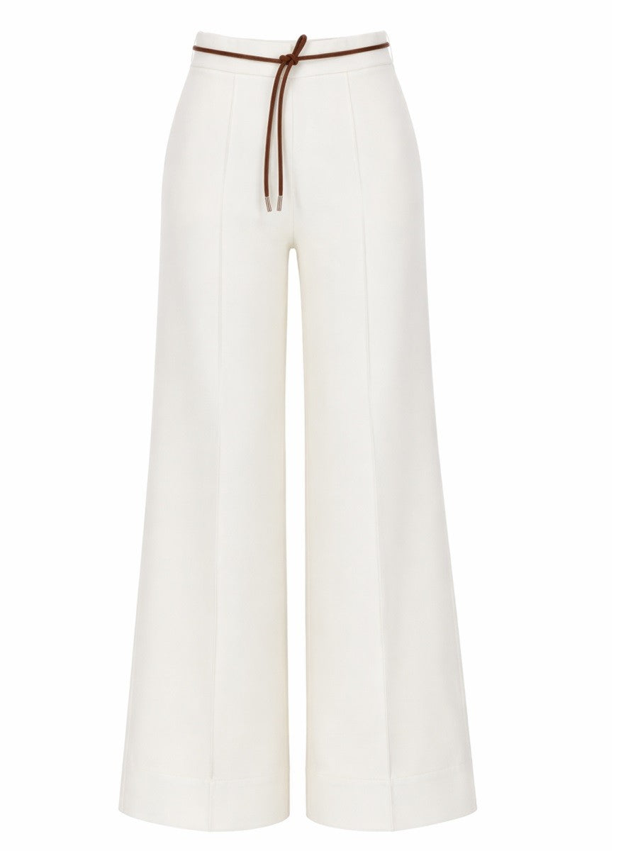 PANTALONE SARTORIALE CON ELASTICO IN VITA