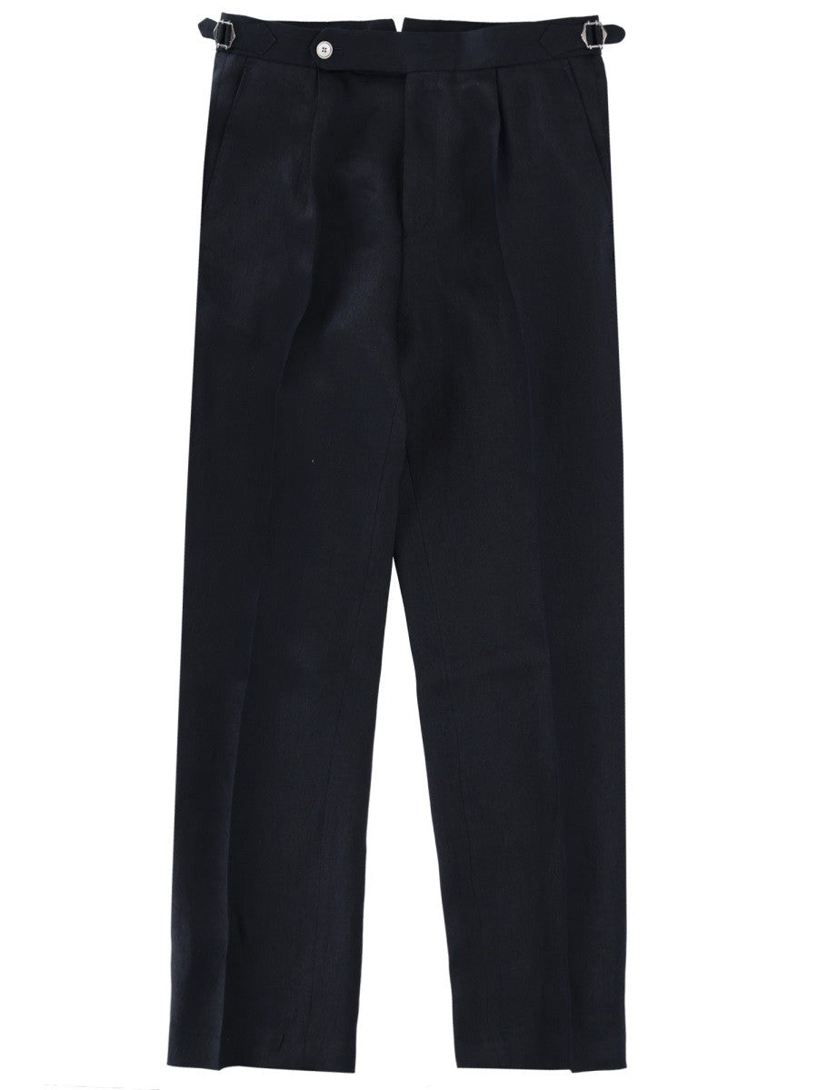 PANTALONE SARTORIALE CON PIEGHE